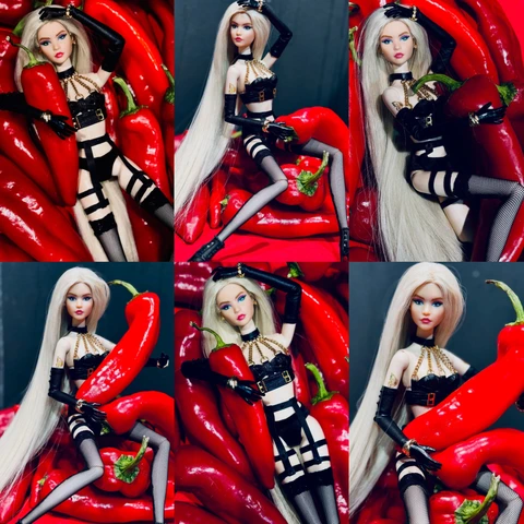 Pepper collage